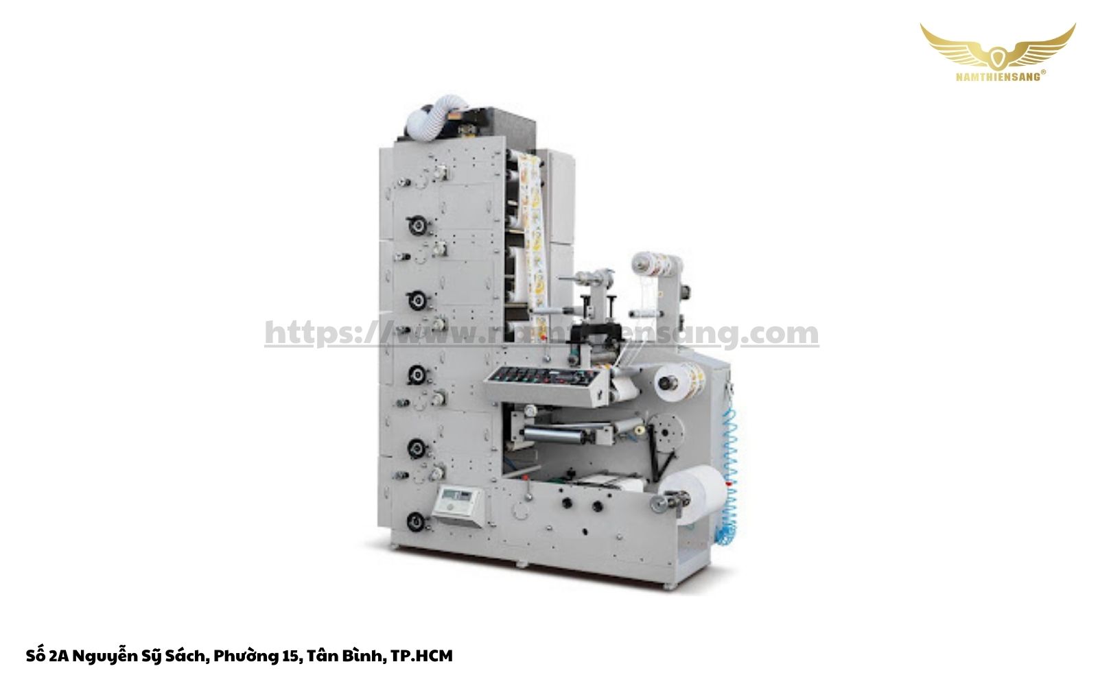 Máy in flexo dạng chồng đứng (Stack Press)